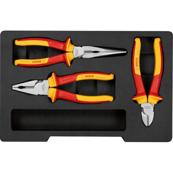 Bosch Bosch VDE pliers set Professional, 3-piece (red/yellow)