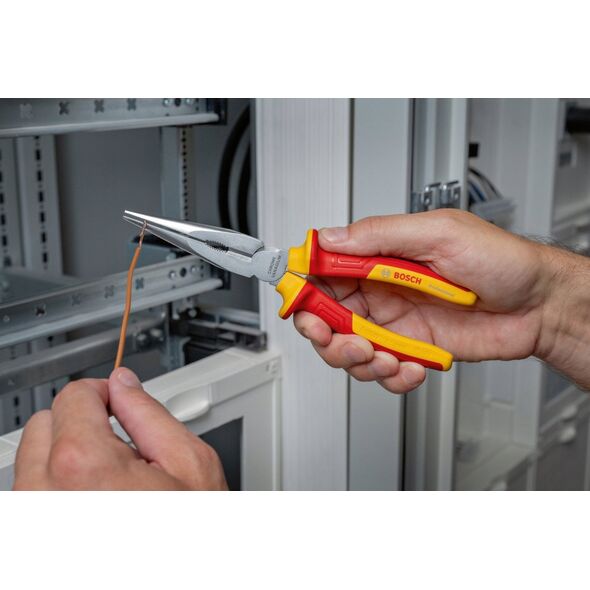 Bosch Bosch VDE tool set mixed, 5 pieces (red/yellow, side cutters, needle-nose pliers, 3 screwdrivers)