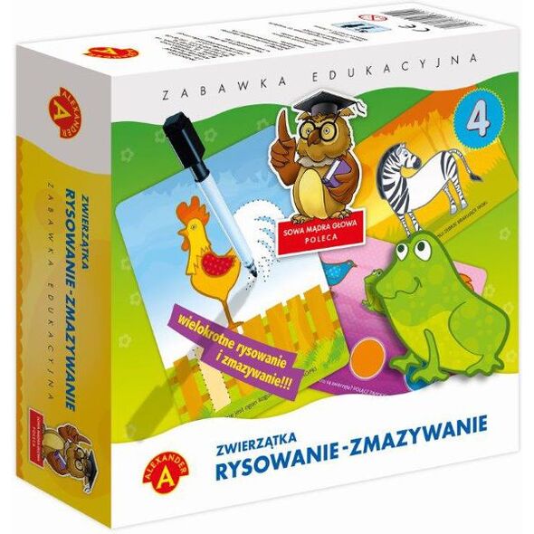 Alexander Zwierzęta Rysowanie Zmazywanie (0741)