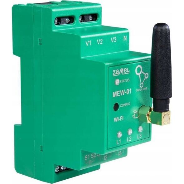 Zamel MONITOR ENERGII ELEKTRYCZNEJ MEW-01/MRP TRÓJFAZOWY ZAMEL