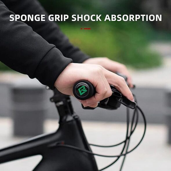 RockBros Uchwyty rowerowe Rockbros BT1001BLBK z gąbki na kierownicę - niebiesko-czarne