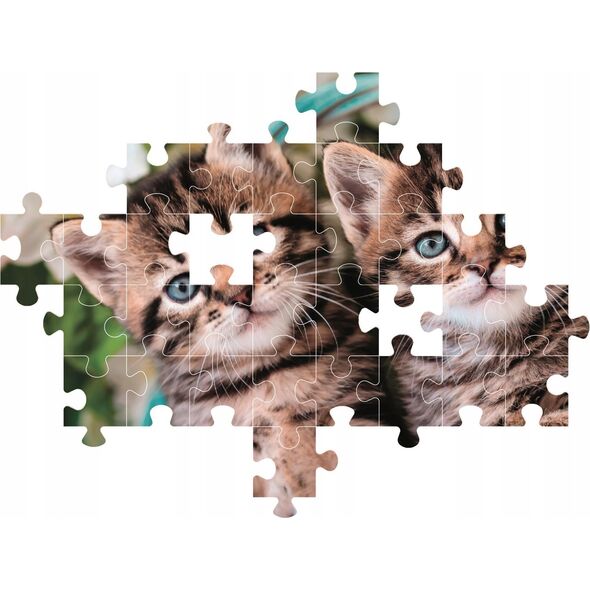 Clementoni CLE puzzle 60 SuperKolor Lovely KittyTwins 26599