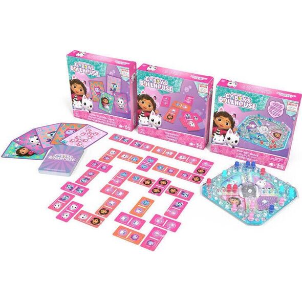 Spin Master SPIN Gabi zestaw 3 gier 6066779 /6