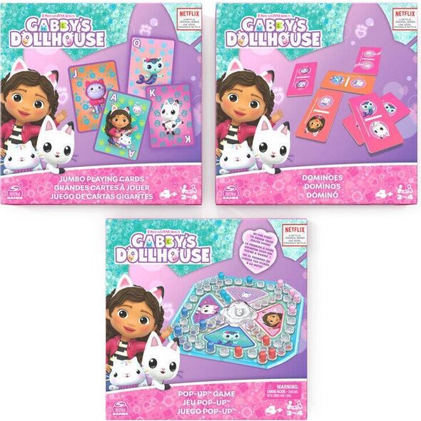 Spin Master SPIN Gabi zestaw 3 gier 6066779 /6