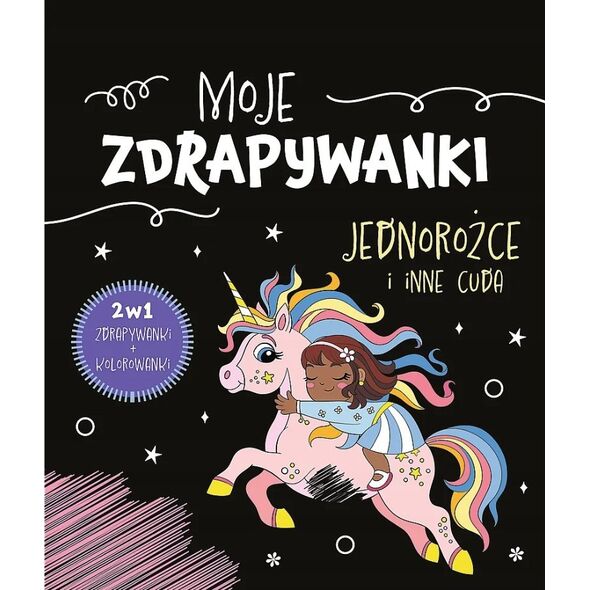 Trefl WYDRAPYWANKA 165X210 JEDNOROZCE I INNE CUDA TREF