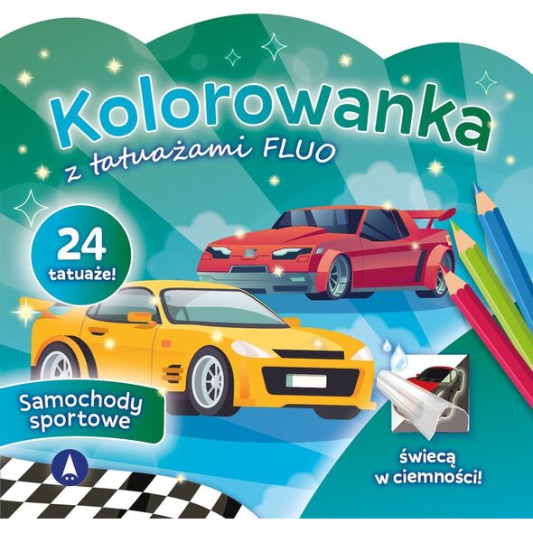 Skrzat Fluo-samochody sportowe 77612