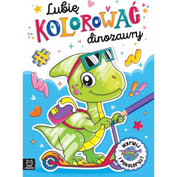 Aksjomat Lubię kolorować dinozaury 39877