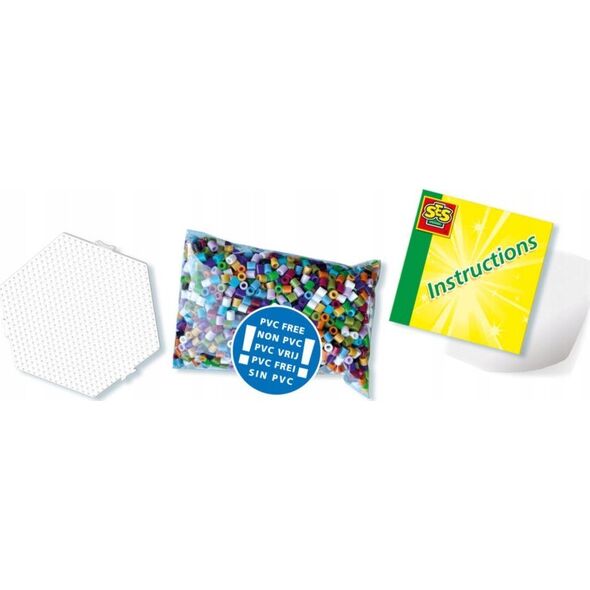 SES SES Koraliki prasowanka dino 2100szt 06202 62026