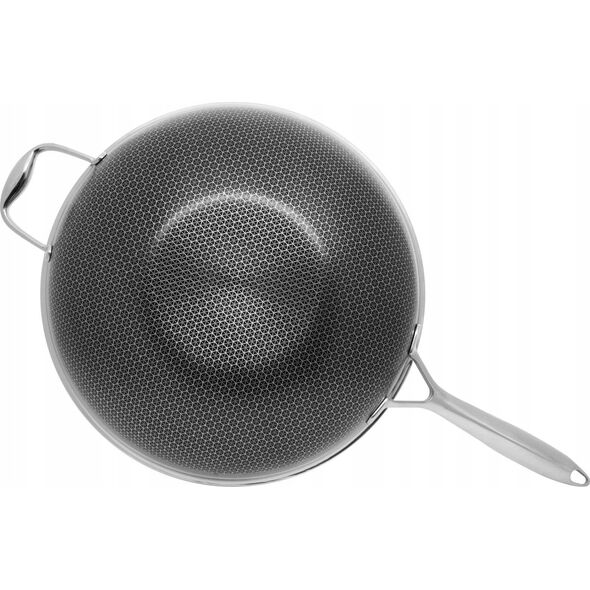 Patelnia Kohersen Wok z powłoką DIAMOND Kohersen Black Cube z pokrywką (32 cm | 5,1l)
