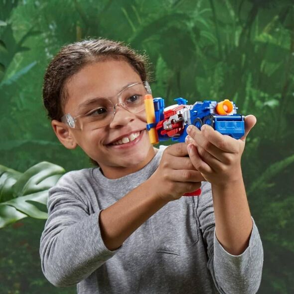 Hasbro *****TRA NERF Optimus 2w1 wyrzutnia F3901