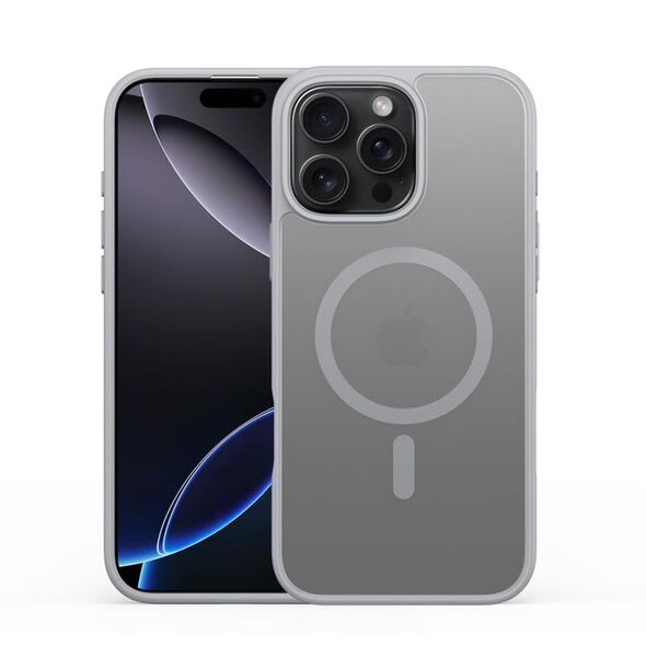 Θήκη TPU & PC Dux Ducis Yind Magnetic MagSafe Apple iPhone 16 Pro Max Γκρι 6934913003657 6934913003657 έως και 12 άτοκες δόσεις