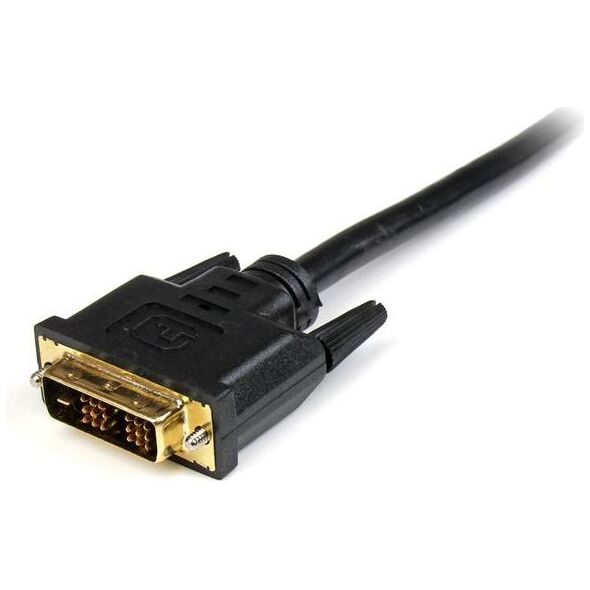 Kabel StarTech HDMI - DVI-D 1m czarny (HDDVIMM1M)