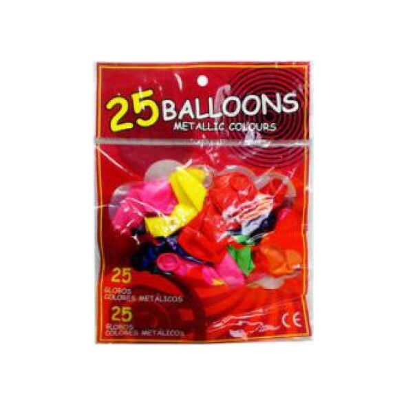 Swede Balony metalic 25 szt