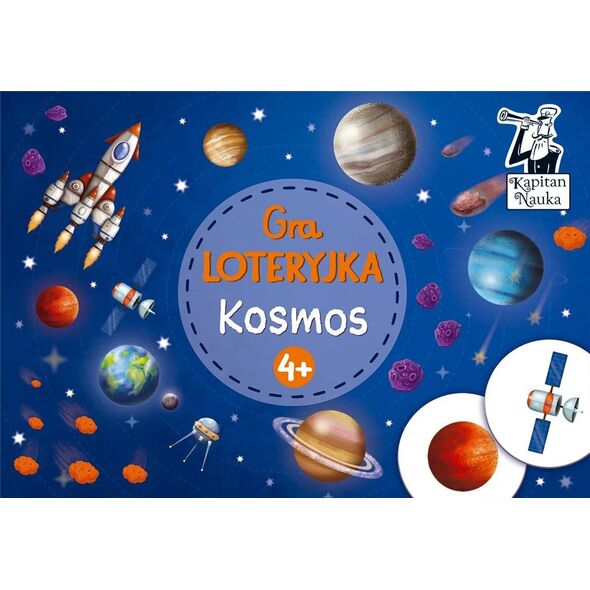 Edgard Kapitan Nauka. Gra - Loteryjka Kosmos 4+