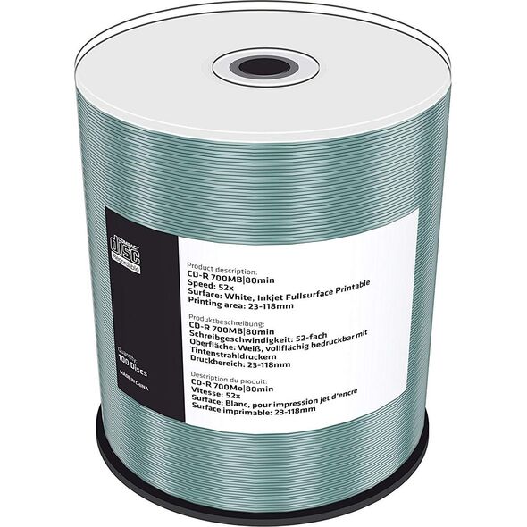 MediaRange CD-R 700 MB 52x 100 sztuk (MRPL505-C)