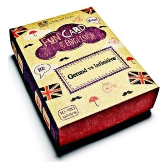 Creativo Fun Card English Gerund vs Infinitive CREATIVO