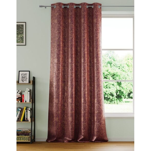 AmeliaHome AMELIAHOME ZASŁONA BLACKOUT VERAS WINE 140x250