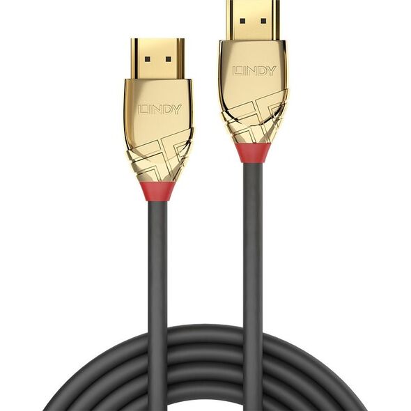 Kabel Lindy HDMI - HDMI 1m złoty (37601)