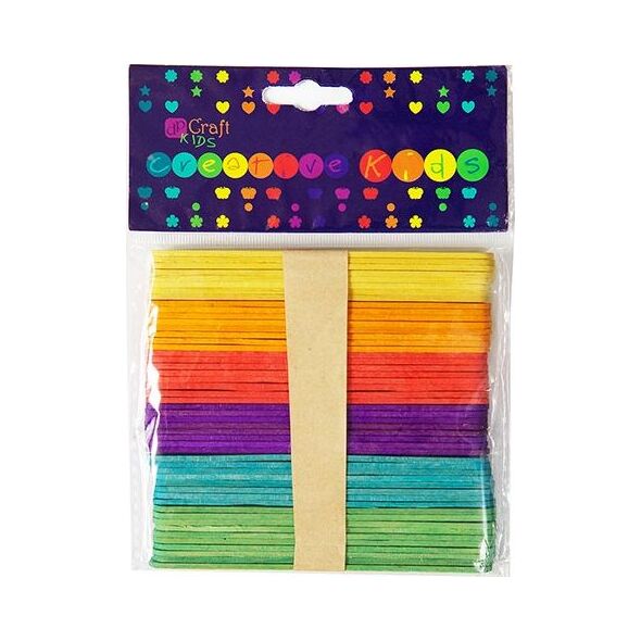 DP Craft Patyczki kreatywne DPCRAFT - kolorowe 50szt. Dalprint