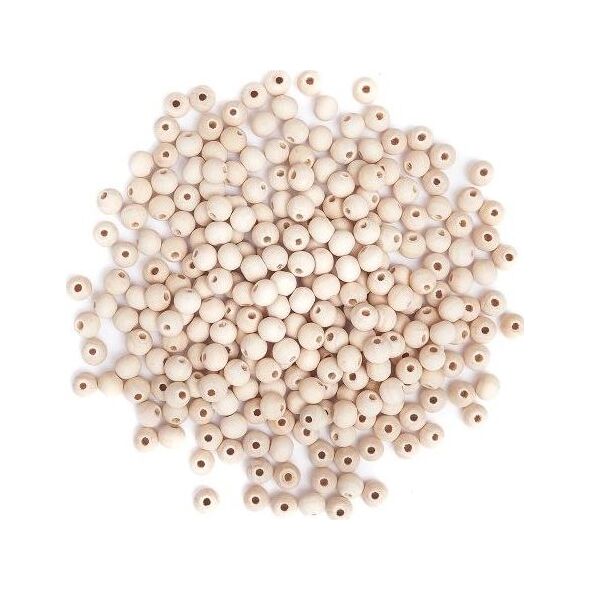 DP Craft Drewniane koraliki DPRCAFT Kulki 8mm, 40g Dalprint