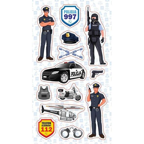 Ranok Naklejki Policjanci