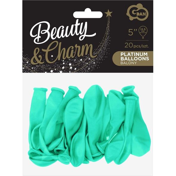 GoDan Balony pastelowe Morskie, B&C, 13 cm, 20 szt.