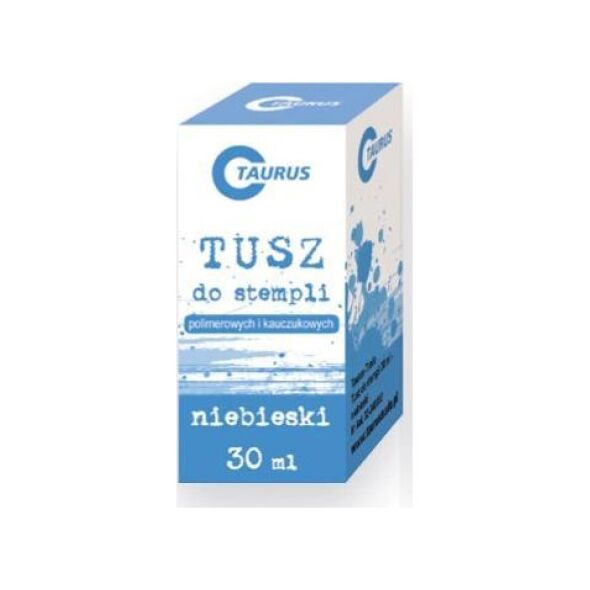 Taurus TUSZ DO STEMPLI TAURUS 30ML NIEBIESKI