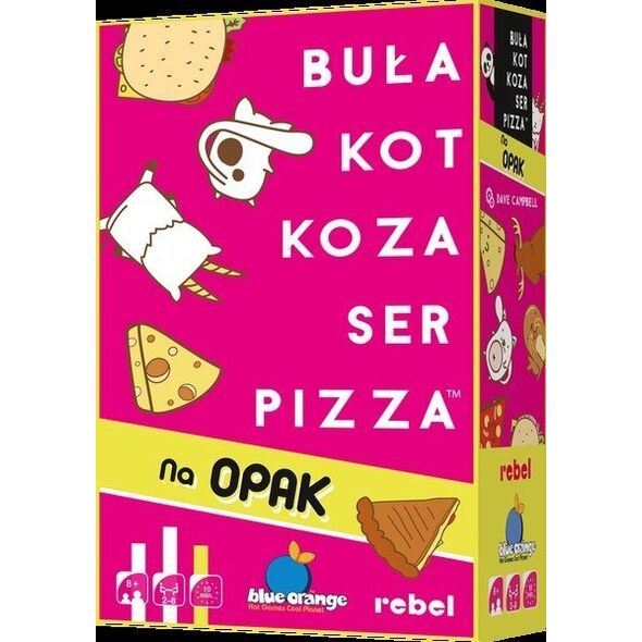 Rebel Buła, Kot, Koza, Ser, Pizza - Na opak REBEL