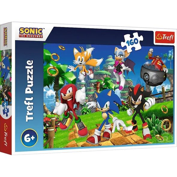 Trefl PUZZLE 160EL TREFL SONIC I PRZYJACIELE PUD