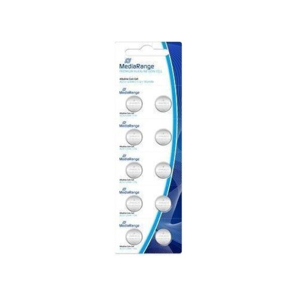 MediaRange BATTERY ALKALINE LR44 1.5V/10PCS MRBAT113 MEDIARANGE