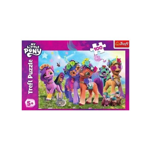 Trefl Puzzle 100 Zabawne Kucyki TREFL