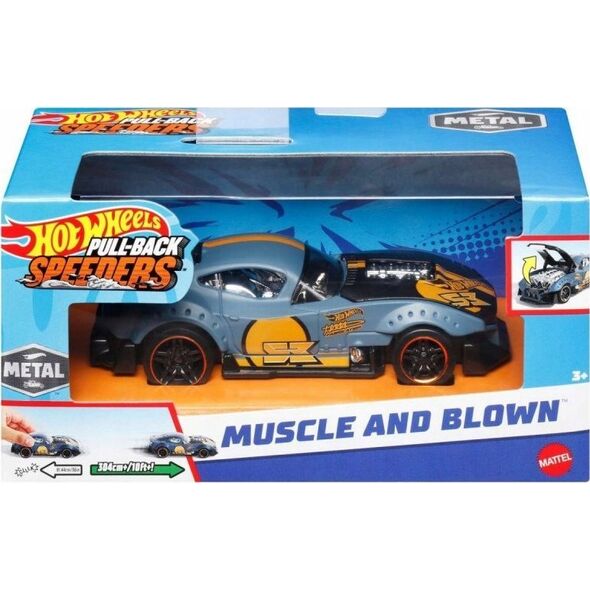 Hot Wheels Samochód z napędem pull-back asortyment