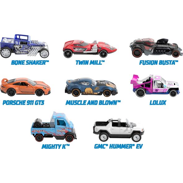 Hot Wheels Samochód z napędem pull-back asortyment