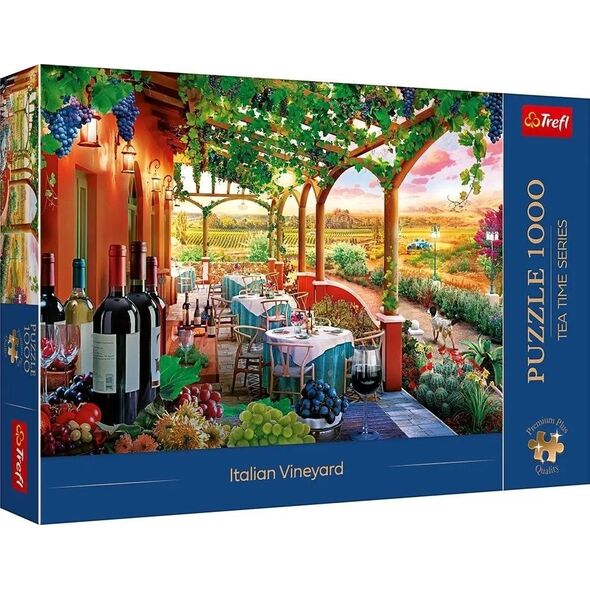 Trefl Puzzle 1000 elementów Premium Plus Wiosenna Winnica