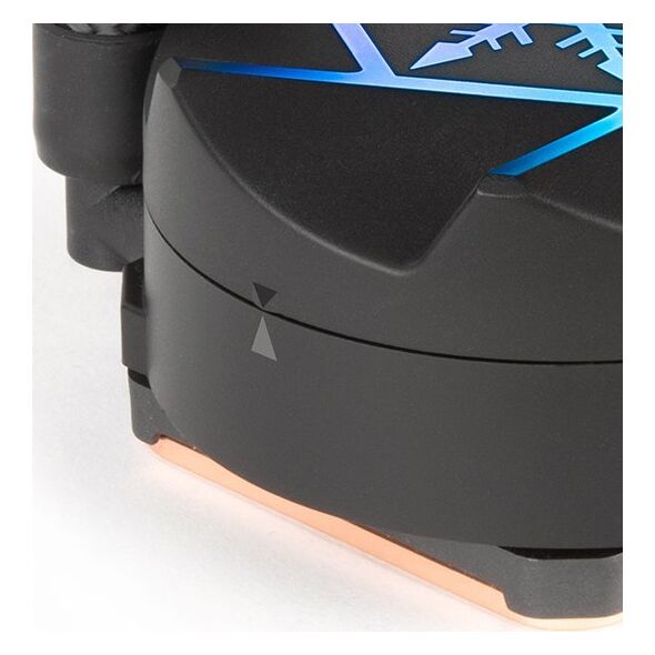 Chłodzenie wodne SilverStone SilverStone VIDA 120 SLIM 120mm, water cooling (black)