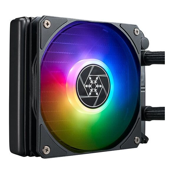 Chłodzenie wodne SilverStone SilverStone VIDA 120 SLIM 120mm, water cooling (black)