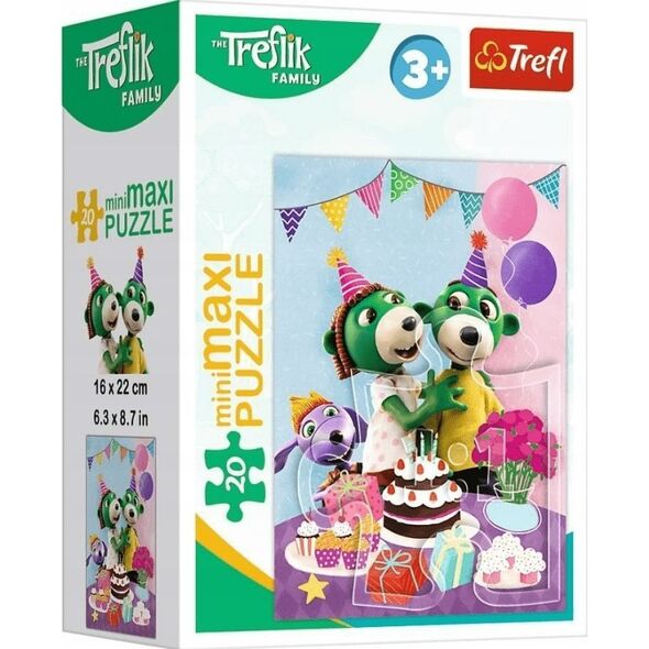 Trefl PUZZLE 20EL MINIMAXI TREFL 21153 DZIEN TREFLIKOW