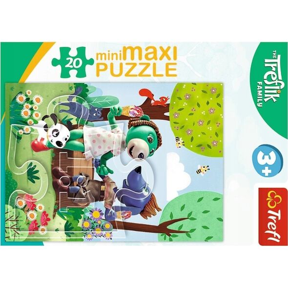 Trefl PUZZLE 20EL MINIMAXI TREFL 21152 DZIEN TREFLIKOW