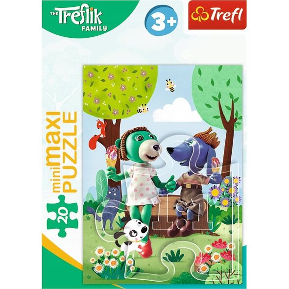 Trefl PUZZLE 20EL MINIMAXI TREFL 21152 DZIEN TREFLIKOW