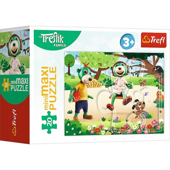 Trefl PUZZLE 20EL MINIMAXI TREFL 21152 DZIEN TREFLIKOW