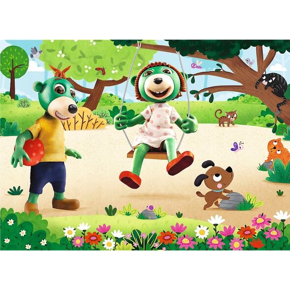 Trefl PUZZLE 20EL MINIMAXI TREFL 21154 DZIEN TREFLIKOW