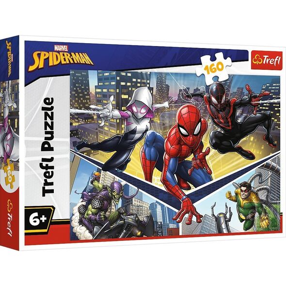 Trefl PUZZLE 160EL TREFL SILA SPIDERMANA PUD12