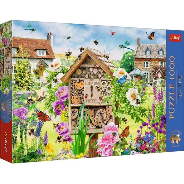 Trefl Puzzle 1000el Premium Plus Tea time: Dom dla pszczół 10809 Trefl