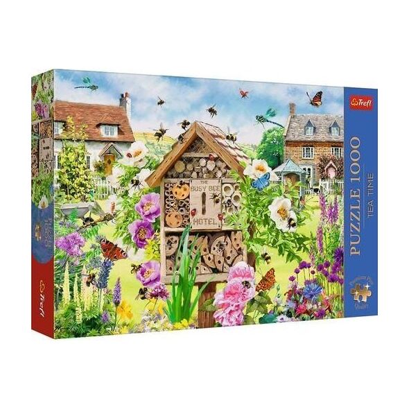 Trefl Puzzle 1000el Premium Plus Tea time: Dom dla pszczół 10809 Trefl