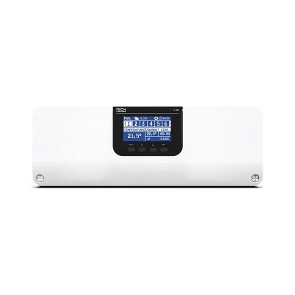 Tech Przewodowo-bezprzewodowy sterownik zaworów termostatycznych (8 sekcji) komunikacja RS485