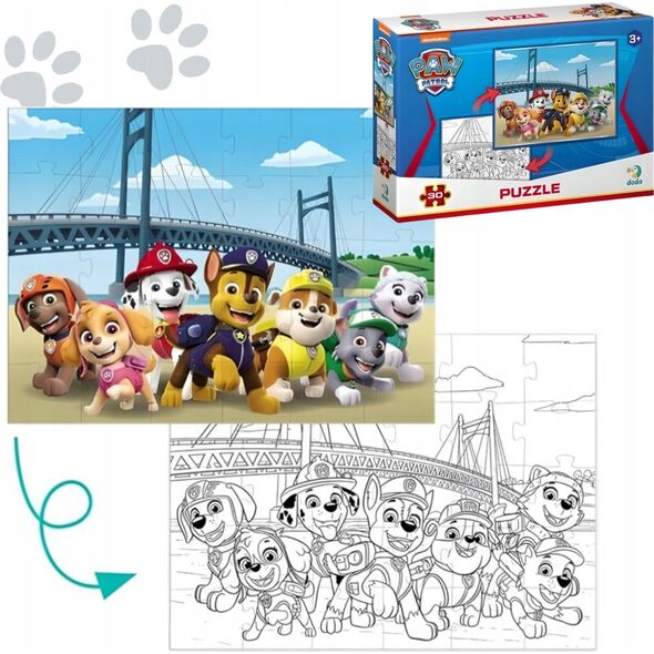 Dodo *****Puzzle 30el 2w1 Paw Patrol DOB5512 05512