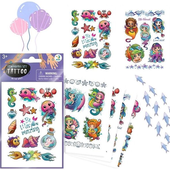 Dodo *****Zestaw tatuaży Morskie zabawy DOB6465 06465