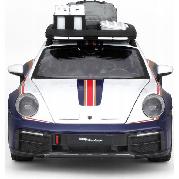Bburago BBU 1:24 Racing Porsche 911 Dakar met blue 28029