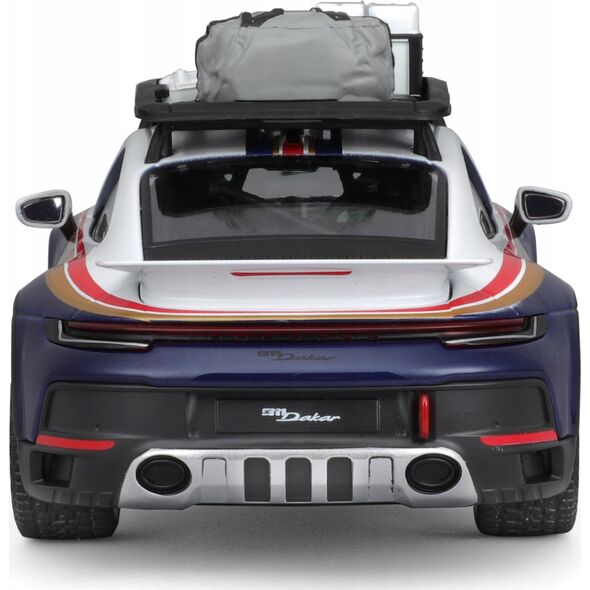Bburago BBU 1:24 Racing Porsche 911 Dakar met blue 28029