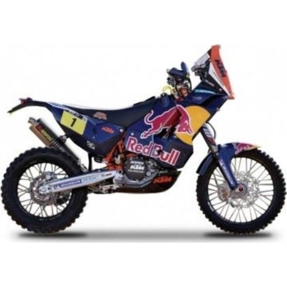Bburago BBU 1:18 RedBull Cycle KTM 450 Rally 51071 10719